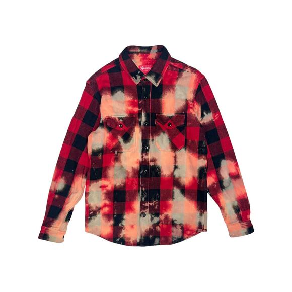 Supreme FW13 Bleached Buffalo Heavyweight Flannel